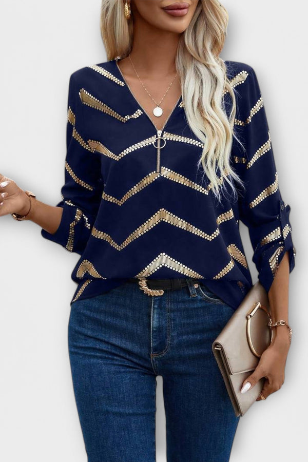 Emma - Tijdloze Elegante Blouse