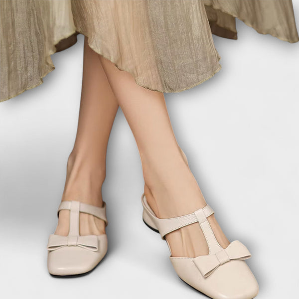 Solenza - Lina Vierkante Teen Slippers