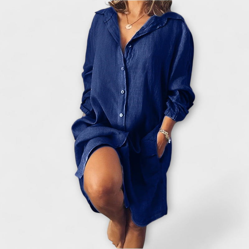 Casual Linnen Blouse voor Dagelijks Gebruik