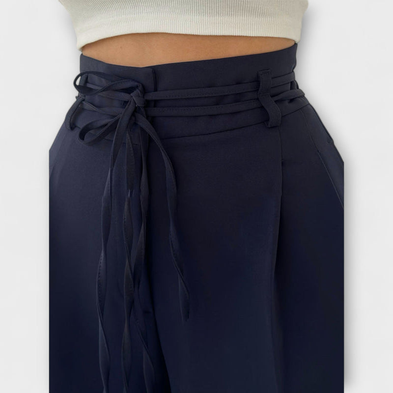 Jill - Casual Broeken met Veters