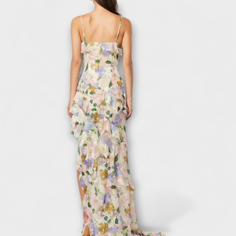 Indie - Rimpeljurk met Strap Print