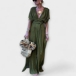 Kimono Maxi Jurk in Griekse Stijl