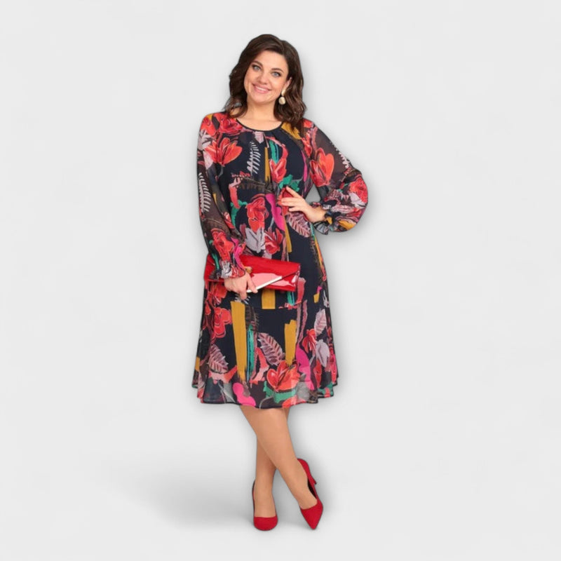 Caroline - Elegante Plus-Size Jurk voor Ultiem Comfort
