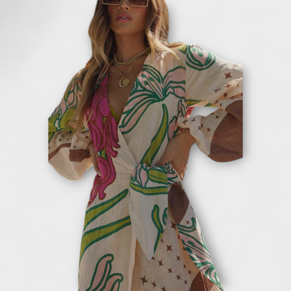 Tracey - Lange Tuniek Maxi Jurk