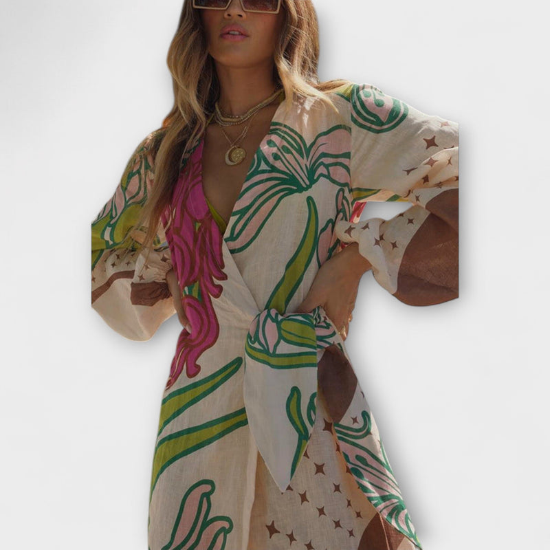 Tracey - Tie Tuniek Maxi Jurk