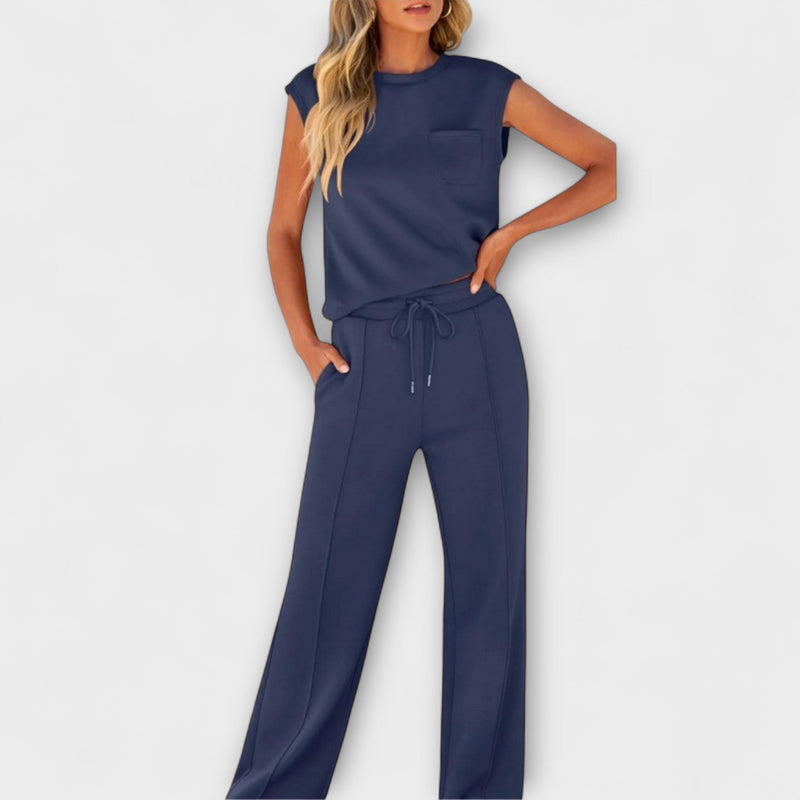 Foria – Mouwloze Lounge Set met Koord