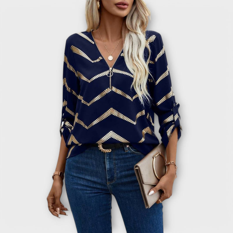 Emma - Tijdloze Elegante Blouse