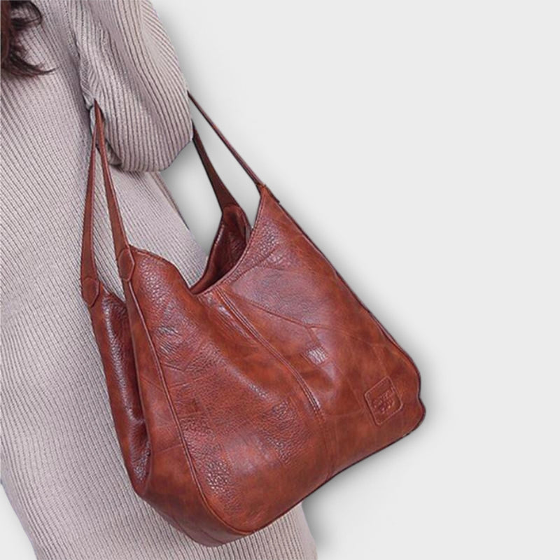 Lora. - Vintage Leren Tas