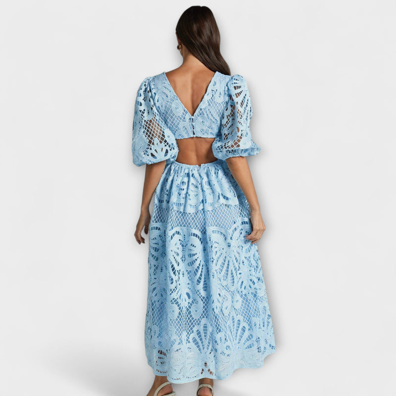 Elegante Jurk met Delicate Details