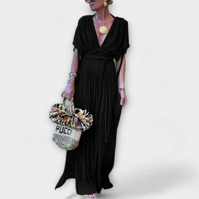 Kimono Maxi Jurk in Griekse Stijl