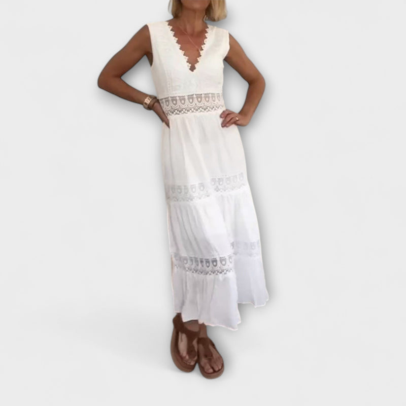 Jolene - Elegante & Luchtige Boheemse Robe Jurk