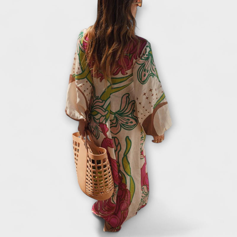 Tracey - Tie Tuniek Maxi Jurk