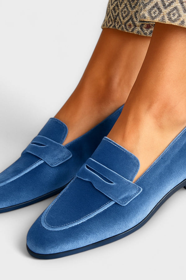Louise - Zachte Fluwelen Loafers