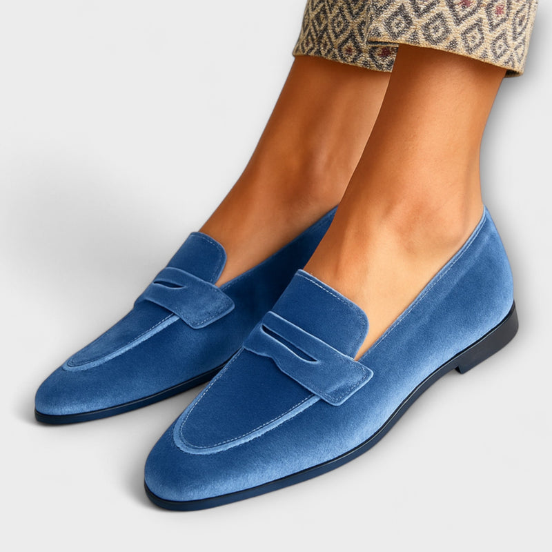 Louise - Zachte Fluwelen Loafers