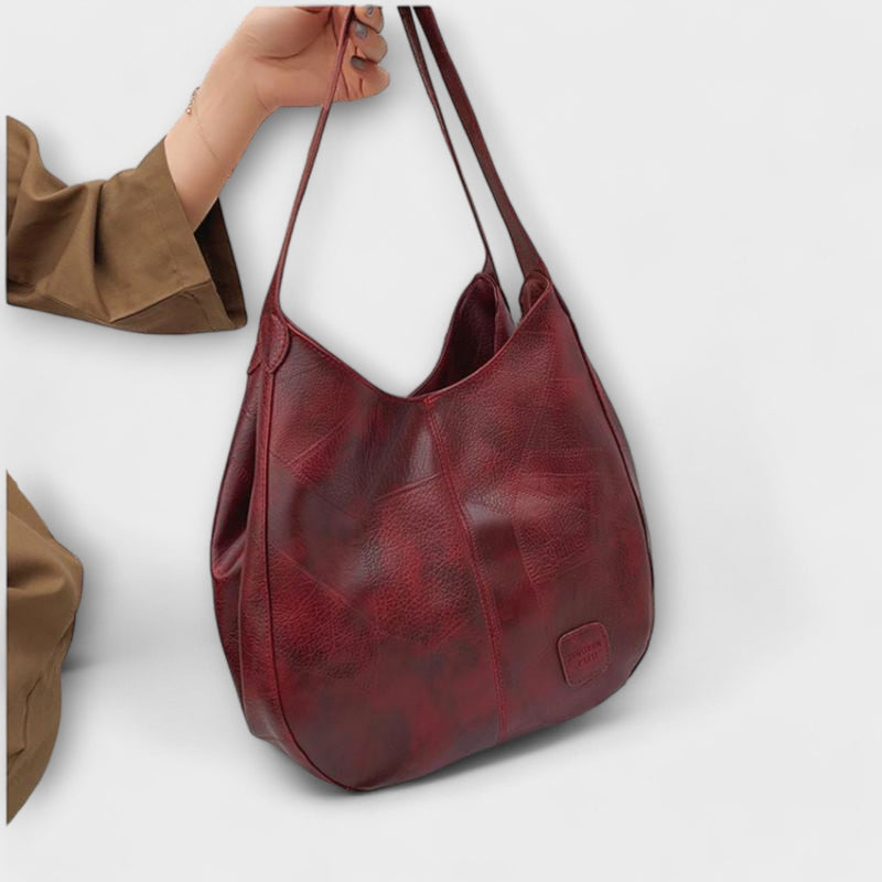 Lora. - Vintage Leren Tas