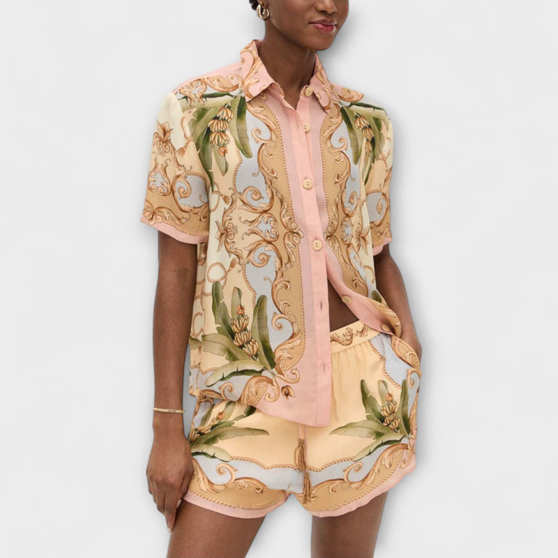Maren - Vintage Botanische Kaleidoscoop Print Set