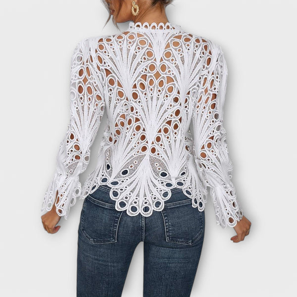 Savannah - Asymmetrische Blouse