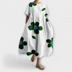 Caterina – Lichtgewicht Viscose Zomerjurk