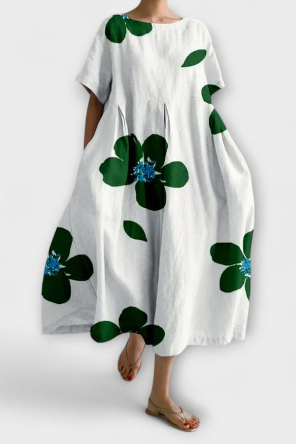 CATERINA - Luchtige Bloemen Zomerjurk