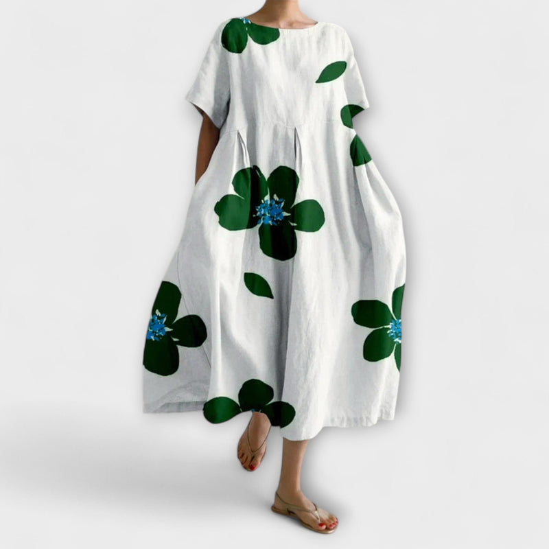 CATERINA - Luchtige Bloemen Zomerjurk