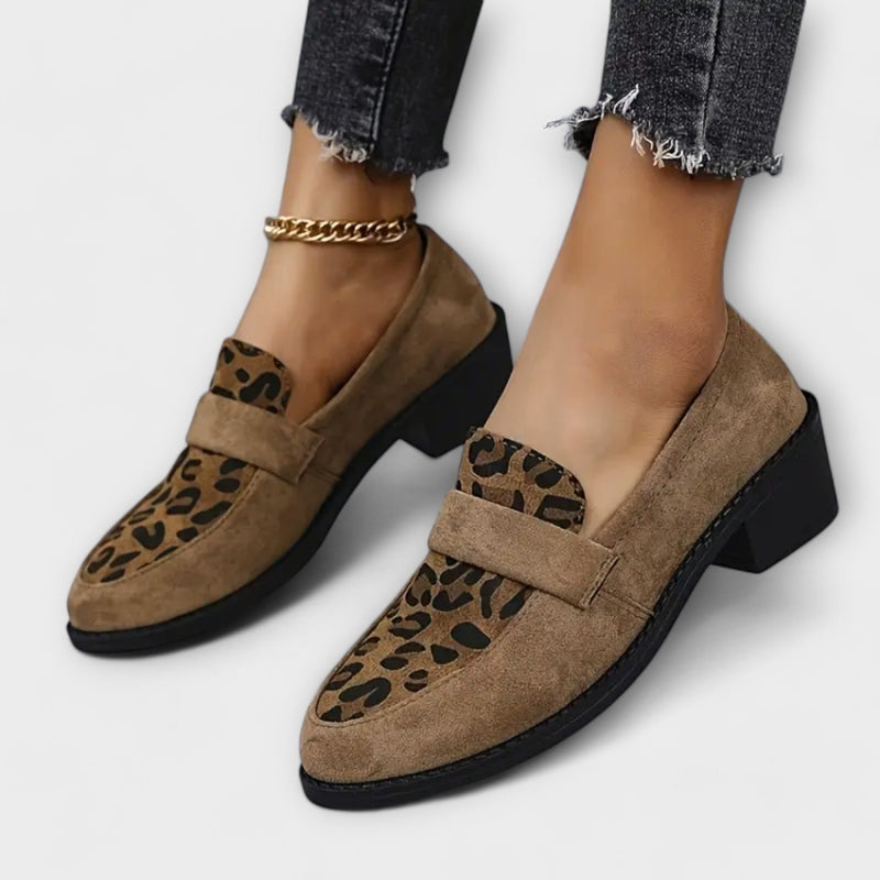 Elegante Dames Schoenen met Luipaardprint