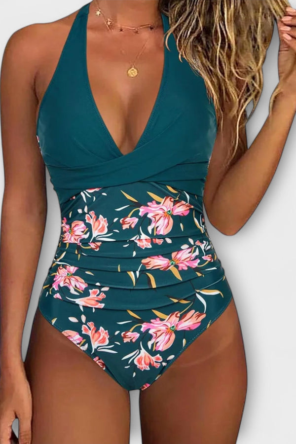 Florence - Elegante Badpak voor Vrouwen met V-hals