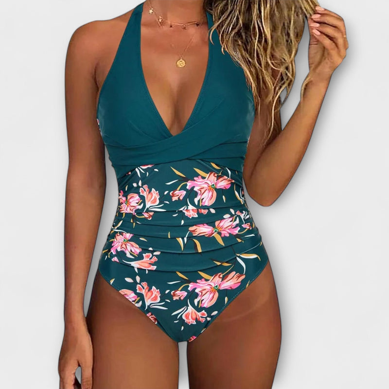 Florence - Elegante Badpak voor Vrouwen met V-hals