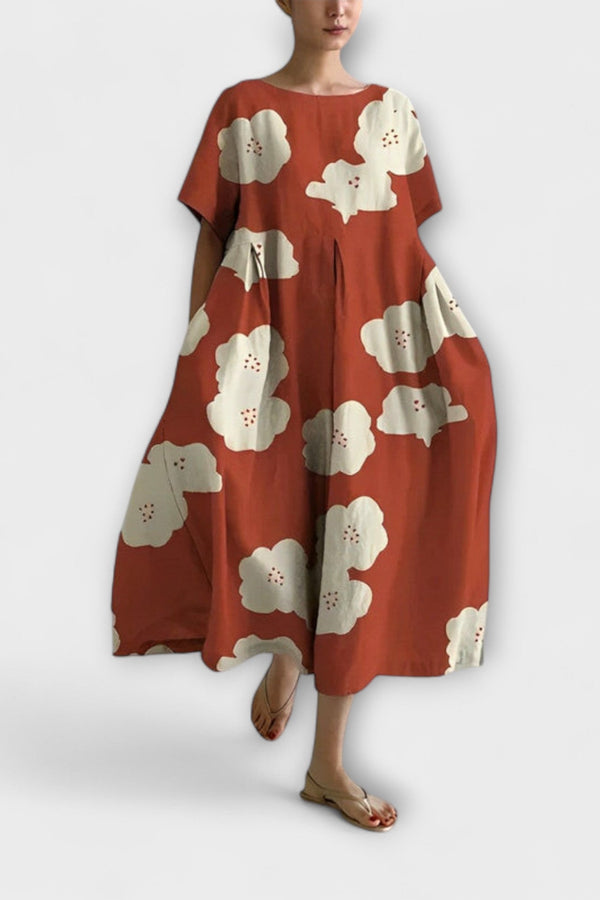 Capucine – Bohemian Viscose Bloemenjurk