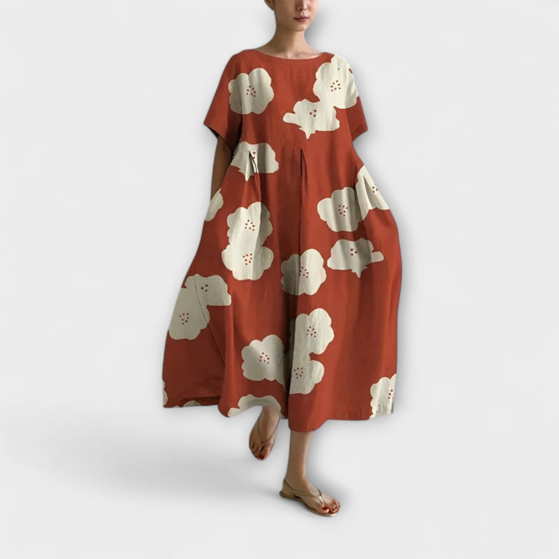 Capucine – Bohemian Viscose Bloemenjurk
