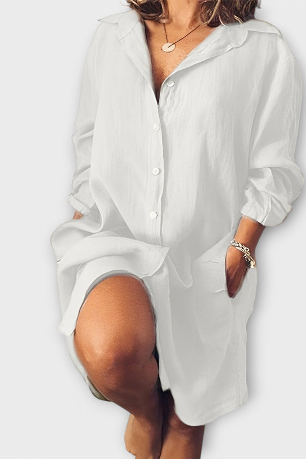 Casual Linnen Blouse voor Dagelijks Gebruik