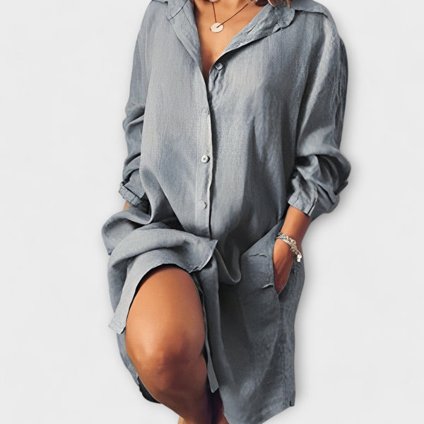 Casual Linnen Blouse voor Dagelijks Gebruik