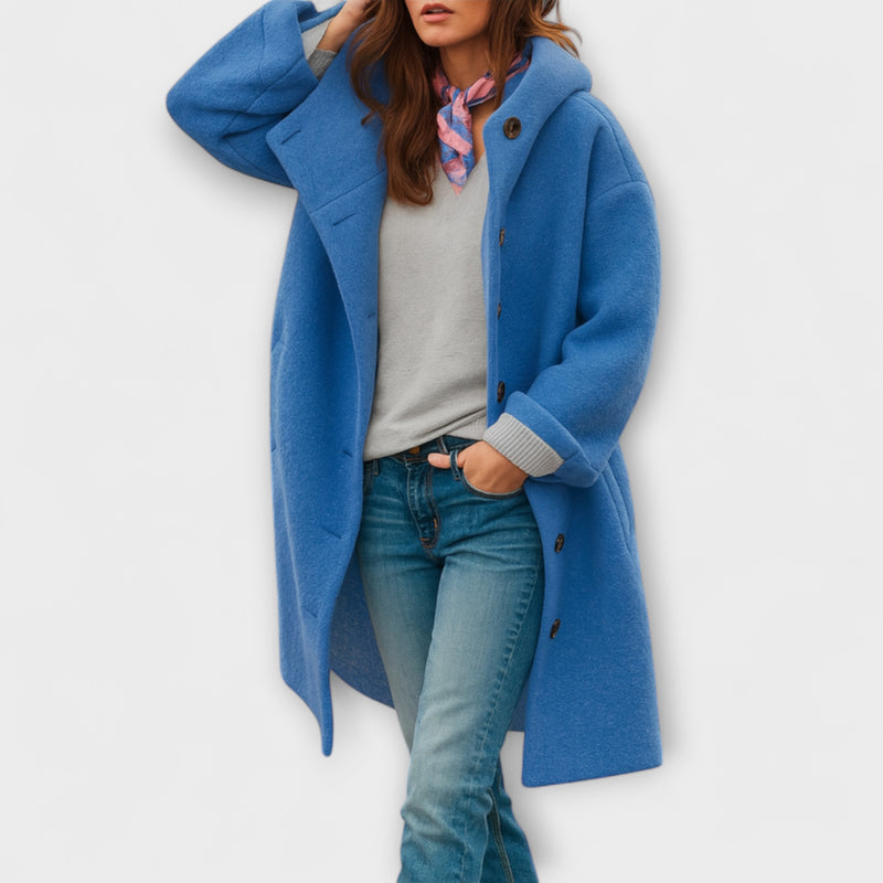 Freja – Comfortabele halflange jas