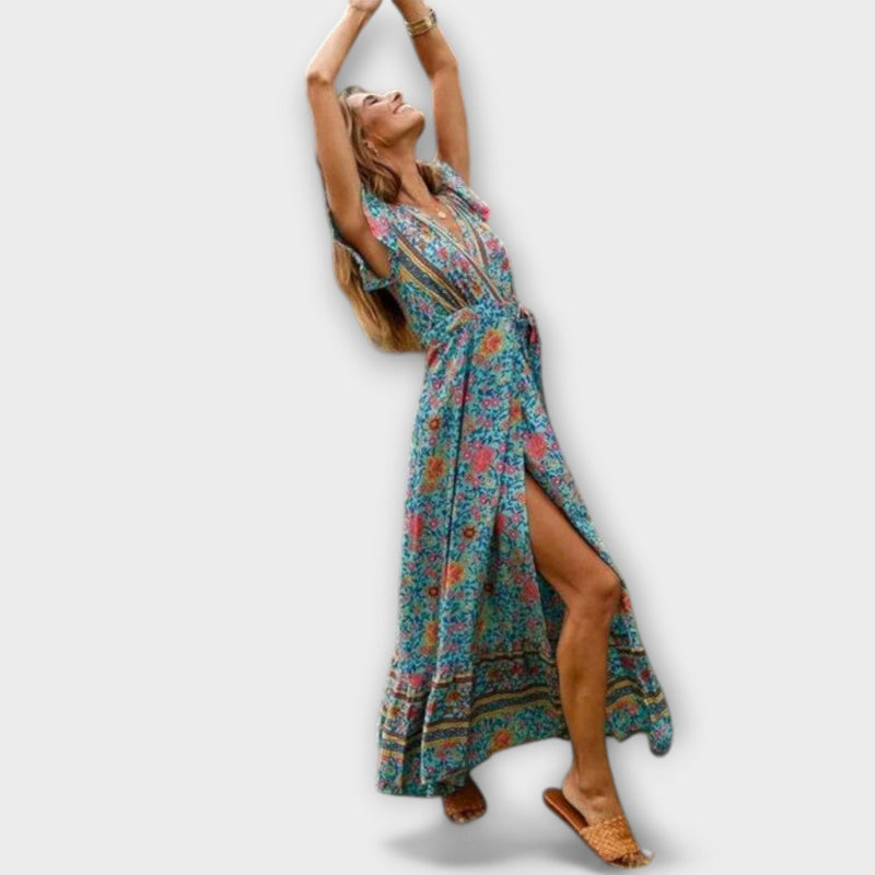 Shylin Boho Maxi Jurk