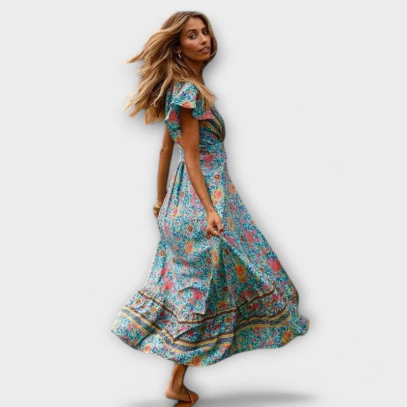 Shylin Boho Maxi Jurk