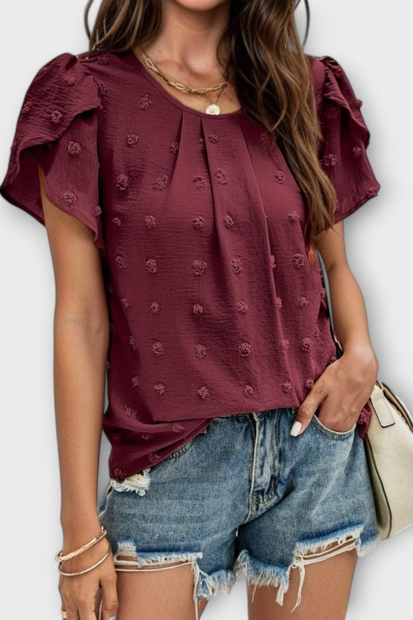 Charlotte - De Perfecte Pois Blouse