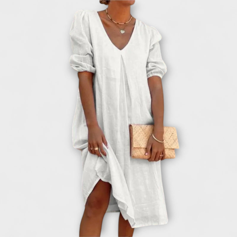Fanny - Elegante Zomerjurk met Haakdetails