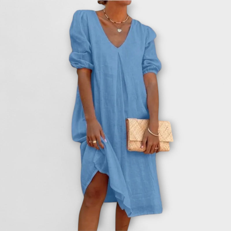 Fanny - Elegante Zomerjurk met Haakdetails
