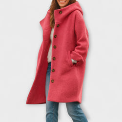 Freja – Comfortabele halflange jas