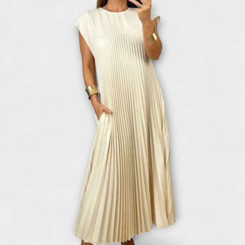 Zairelle – Elegante Plisseer jurk
