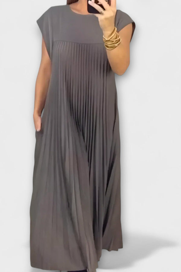 Zairelle – Elegante Plisseer jurk