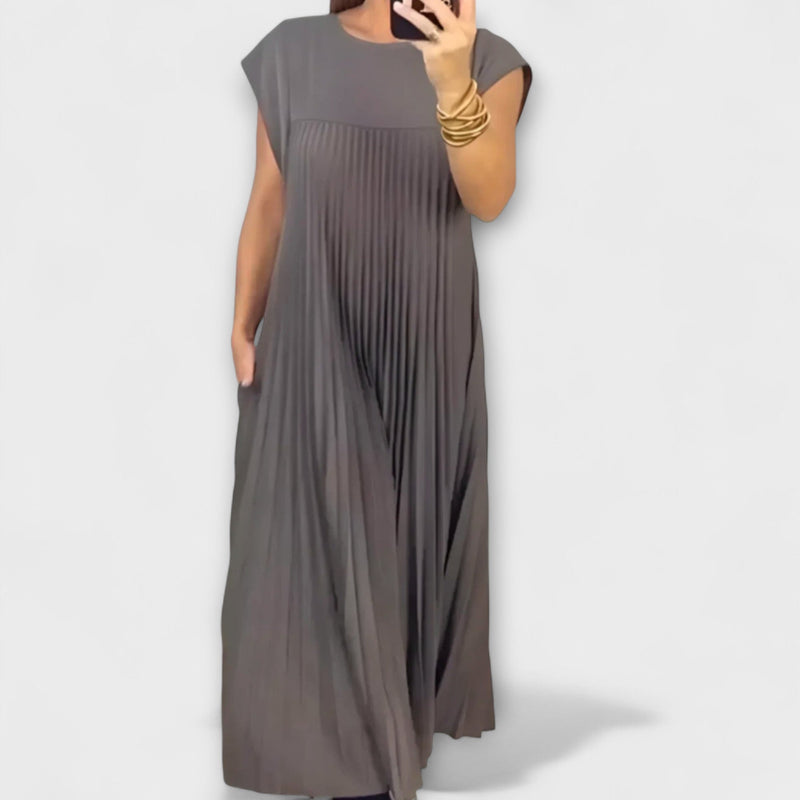 Zairelle – Elegante Plisseer jurk