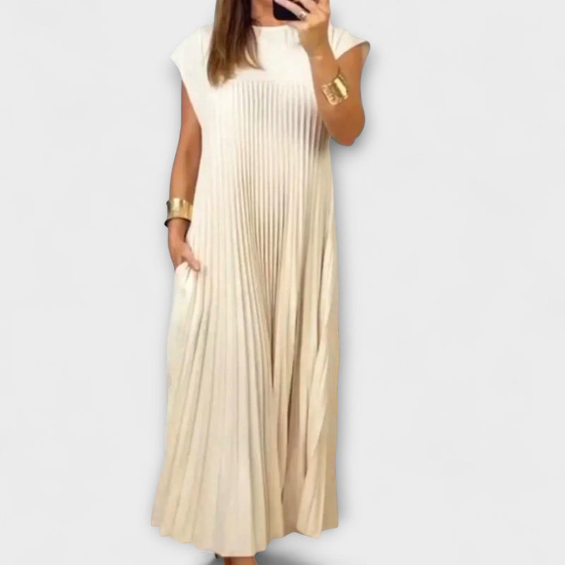 Zairelle – Elegante Plisseer jurk