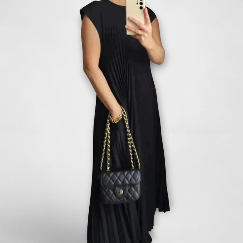 Zairelle – Elegante Plisseer jurk