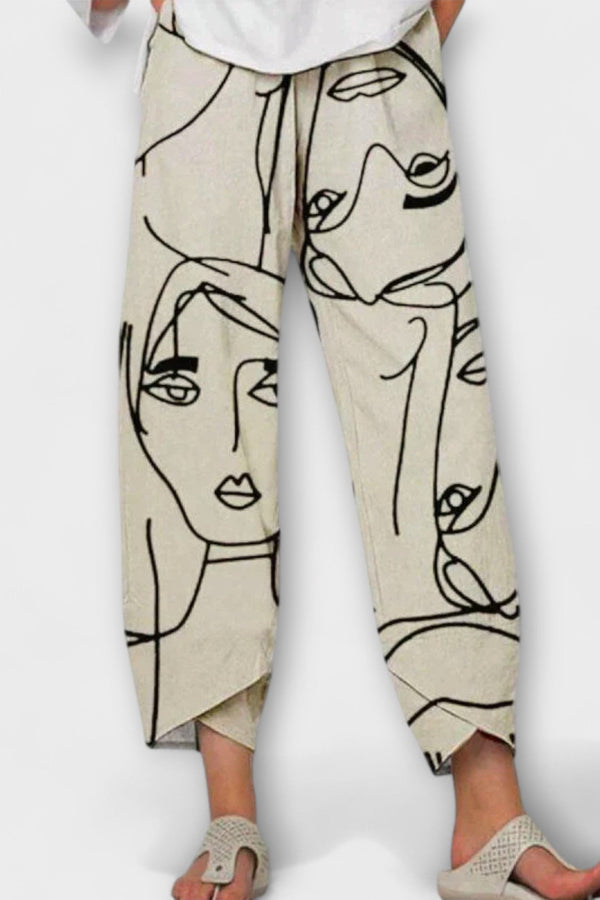 Nahia - Linnen Broek