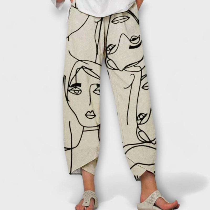 Nahia - Linnen Broek