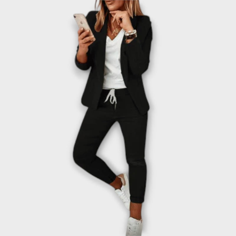Sophia – Elegante en Comfortabele Blazer Set