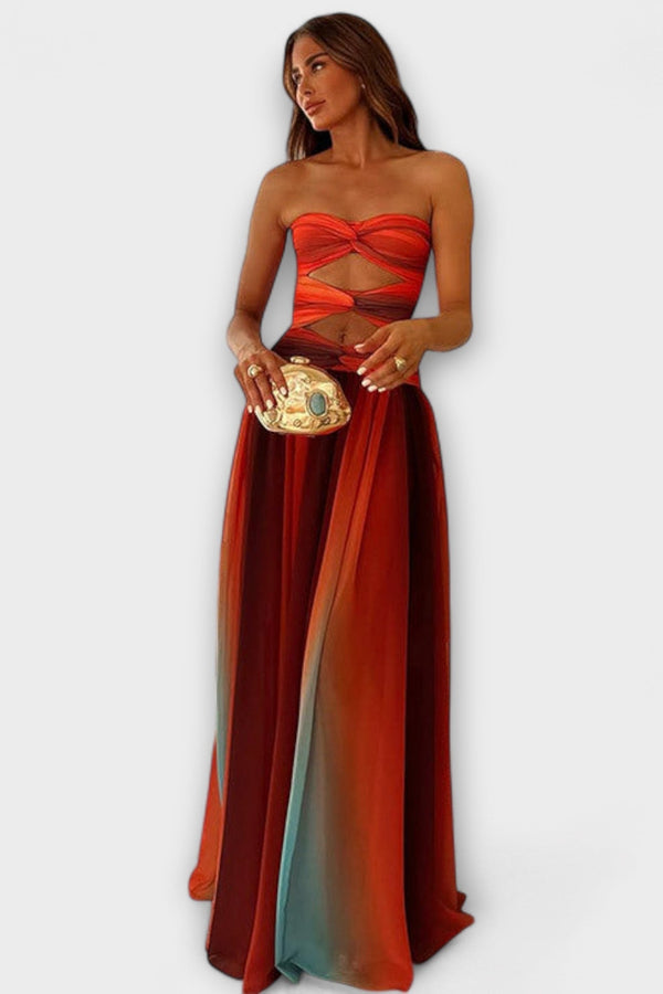 Laney - Strapless Maxi Dress