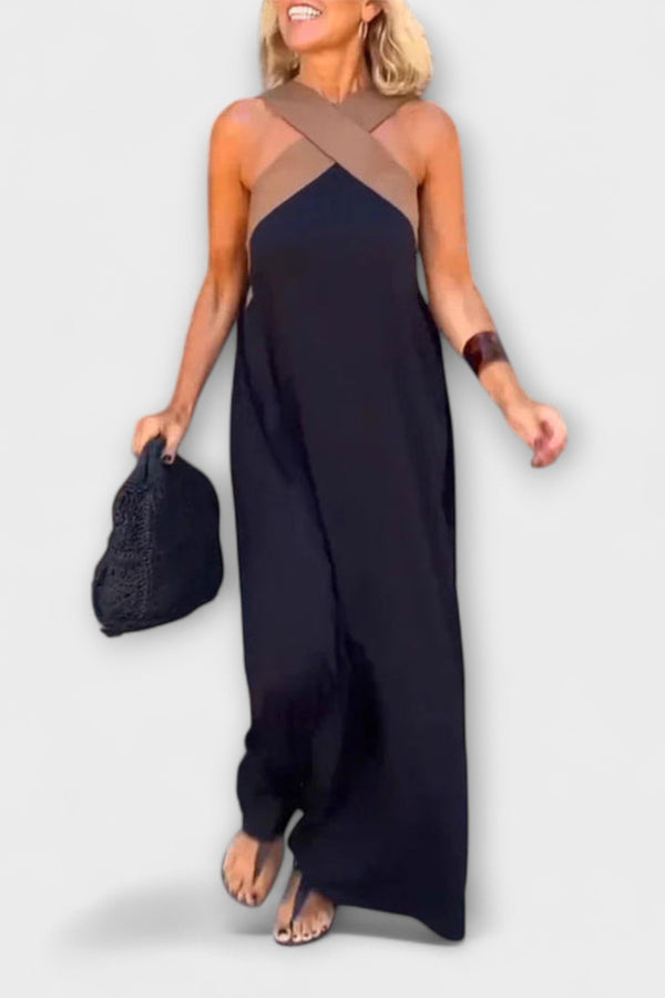 Nicole - Chic Crossover Halslijn Jurk