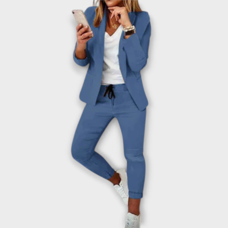 Sophia – Elegante en Comfortabele Blazer Set