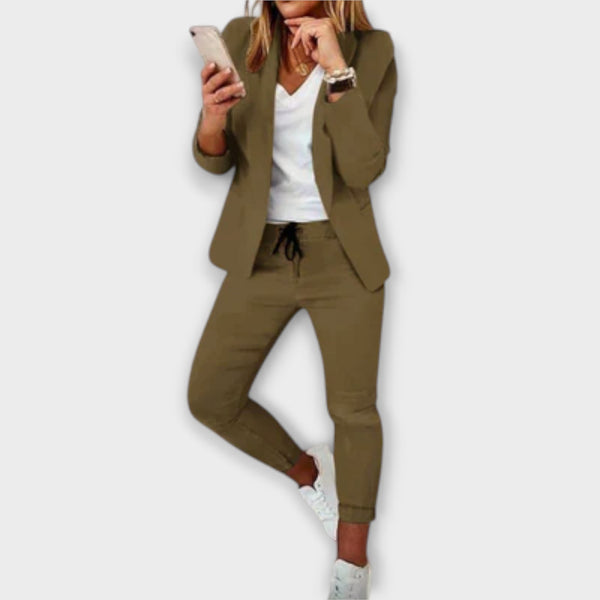 Sophia – Elegante en Comfortabele Blazer Set